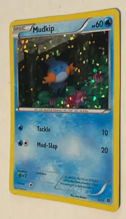 Pokemon TCG Mudkip McDonald's 2015 005/012 Promo Holo Basic 60 HP English - Image 3