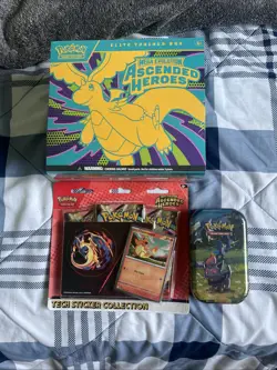 Pokemon Mega Evolution Ascended Heroes Elite Trainer Box Sealed New ships ASAP - Image 1