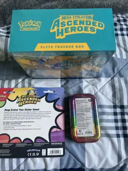 Pokemon Mega Evolution Ascended Heroes Elite Trainer Box Sealed New ships ASAP - Image 3