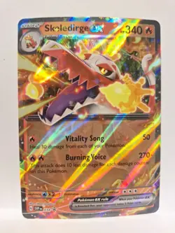 Pokemon Skeledirge ex SVP 034 Black Star Promo Ultra Rare Holo - Image 1