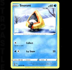 Snorunt - 041/195 - Silver Tempest  - Common - Pokémon Card TCG - Image 1