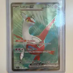 Pokemon Latias EX Surging Sparks Full Art Ultra Rare Holo 220/191 English - Image 1