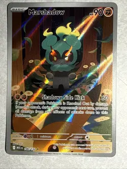 Pokemon Marshadow 146/132 Mega Evolution Illustration Rare Holo NM - Image 3