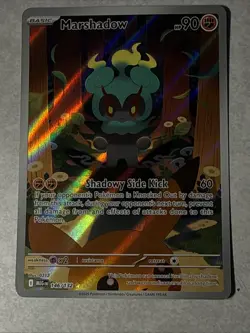 Pokemon Marshadow 146/132 Mega Evolution Illustration Rare Holo NM - Image 4