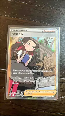 2023 Pokemon Sword & Shield Crown Zenith Roxanne #GG66/GG70 Galarian Gallery - Image 1