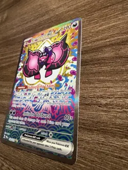 Pokemon Pecharunt ex 163/131 Sv: Prismatic Evolutions Special Illustration Rare - Image 4