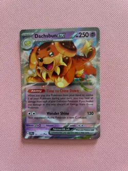 Dachsbun ex 067/142 Sv07: Stellar Crown Holo - English - Pokemon TCG - Image 1