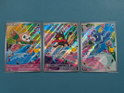 2026 Pokemon TCG Series 1 First Partner Illustration Collection Alola Starters - Image 1