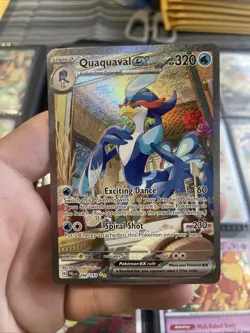 Quaquaval ex 260/193 Special Illustration Rare Paldea Evolved Pokemon Holo NM - Image 1
