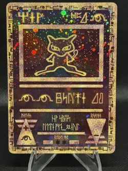 Pokemon TCG Ancient Mew Reverse Holo Movie Promo 2000 Vintage - Image 1