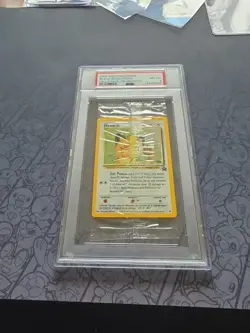 Pokemon: Meowth #10 Gameboy Celio Pack Black Star Promo 2000 WOTC -PSA 8 LOW POP - Image 3