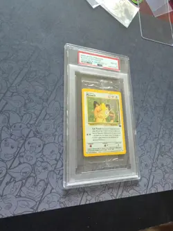 Pokemon: Meowth #10 Gameboy Celio Pack Black Star Promo 2000 WOTC -PSA 8 LOW POP - Image 5