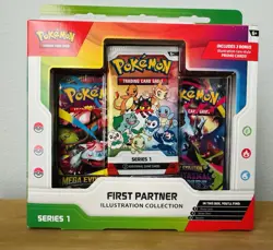 Pokemon First Partner Illustration Collection Series 1 Box New Lot of 2 IN HAND! - Image 2