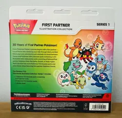 Pokemon First Partner Illustration Collection Series 1 Box New Lot of 2 IN HAND! - Image 3