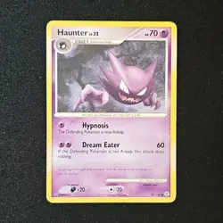 Pokemon TCG Haunter Diamond and Pearl 50/130 Uncommon Regular Stage 1 70HP - Image 1