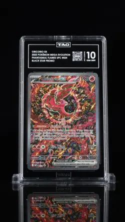2025 POKEMON MEP PROMO ULTRA-PREMIUM COLLECTION #024 ORICORIO EX TAG 10 - Image 1