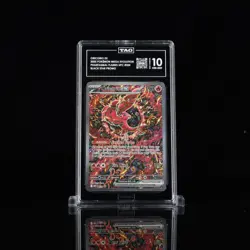 2025 POKEMON MEP PROMO ULTRA-PREMIUM COLLECTION #024 ORICORIO EX TAG 10 - Image 3