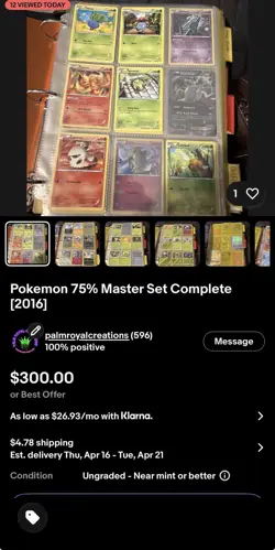 Custom Bundle Pokemon Master Set Complete [2016] - Image 2