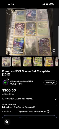 Custom Bundle Pokemon Master Set Complete [2016] - Image 3