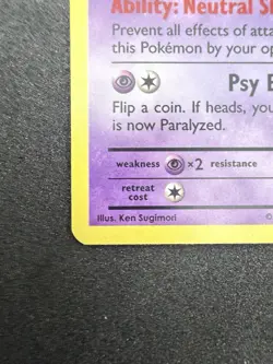 MEW 53/108 HOLO RARE EVOLUTIONS POKEMON NEAR MINT - Image 2