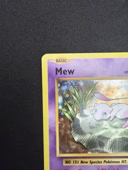 MEW 53/108 HOLO RARE EVOLUTIONS POKEMON NEAR MINT - Image 5