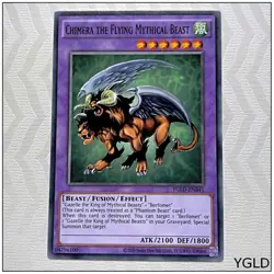 Chimera the Flying Mythical Beast - YGLD-ENB41 - Common Unlimited Yugioh - Image 1
