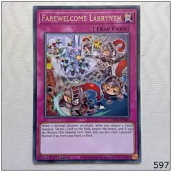 Farewelcome Labrynth - TAMA-EN024 - Rare 1st Edition Yugioh - Image 1