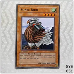 Sonic Bird - SYE-021 - Common 1st Edition Yugioh - Image 1