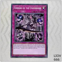 Terrors of the Underroot - LIOV-EN085 - Common 1st Edition Yugioh - Image 1