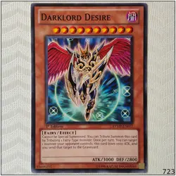 Darklord Desire - RYMP-EN077 - Common 1st Edition Yugioh - Image 1