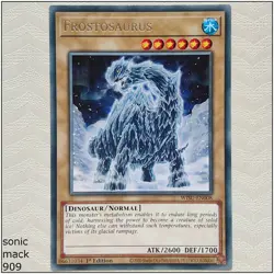 Frostosaurus - WISU-EN008 - Rare 1st Edition Yugioh - Image 1