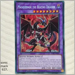 Masquerade the Blazing Dragon - RA02-EN022 - 1st Edition Yugioh - Image 1