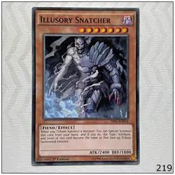 Illusory Snatcher - SR01-EN016 - Common 1st Edition Yugioh - Image 1
