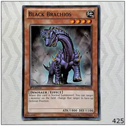 Black Brachios - LVAL-EN038 - Common 1st Edition Yugioh - Image 1