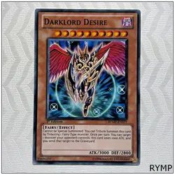 Darklord Desire - RYMP-EN077 - Common 1st Edition Yugioh - Image 1