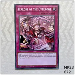 Terrors of the Overroot - MP23-EN146 - Common 1st Edition Yugioh - Image 1