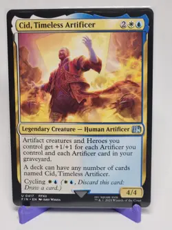 Mtg Cid, Timeless Artificer Final Fantasy 0417 Uncommun NM - Image 1