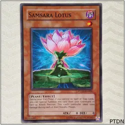 Samsara Lotus - PTDN-EN004 - Common Unlimited Yugioh - Image 1