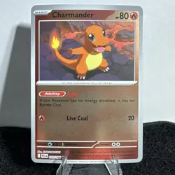 Charmander 011/094 (Reverse Holo) ME02 Phantasmal Flames PFL - Pokemon - NM/M - Image 1