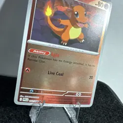 Charmander 011/094 (Reverse Holo) ME02 Phantasmal Flames PFL - Pokemon - NM/M - Image 2