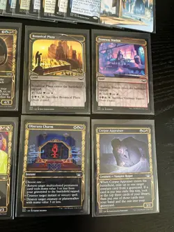 MTG Streets Of New Capenna Lot Of 55 Magic The Gathering Showcase Rare Art Land - Image 2