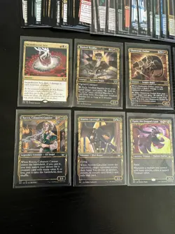 MTG Streets Of New Capenna Lot Of 55 Magic The Gathering Showcase Rare Art Land - Image 3