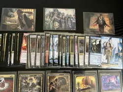 MTG Streets Of New Capenna Lot Of 55 Magic The Gathering Showcase Rare Art Land - Image 4