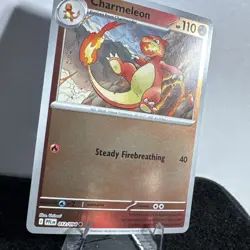 Charmeleon 012/094 Pokemon TCG Phantasmal Flames Reverse Holo - Image 2