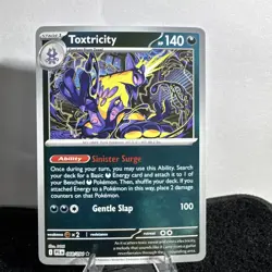 TOXTRICITY REVERSE HOLO 2025 Pokemon Phantasmal Flames #068 MINT - Image 1