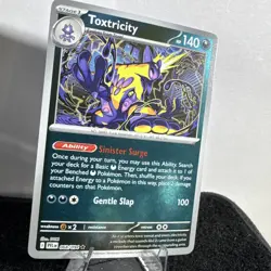 TOXTRICITY REVERSE HOLO 2025 Pokemon Phantasmal Flames #068 MINT - Image 2
