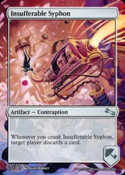 Insufferable Syphon - Near Mint MTG Unstable - Image 1