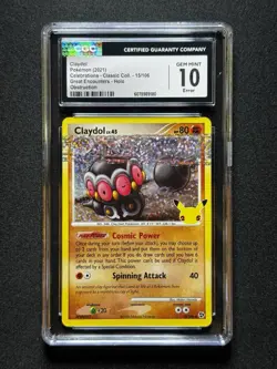 CUSTOM LISTING for buyer. 2 Cgc Graded Pokemon Misprint - Image 1