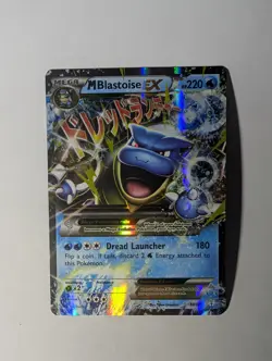 Pokemon TCG M Blastoise EX 18/83 Generations Ultra Rare Full Art Holo 220 HP - Image 1