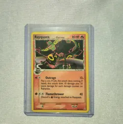 2006 Pokemon TCG Rayquaza Delta Species 26/110 Holon EX Phantoms Rare Excellent - Image 1